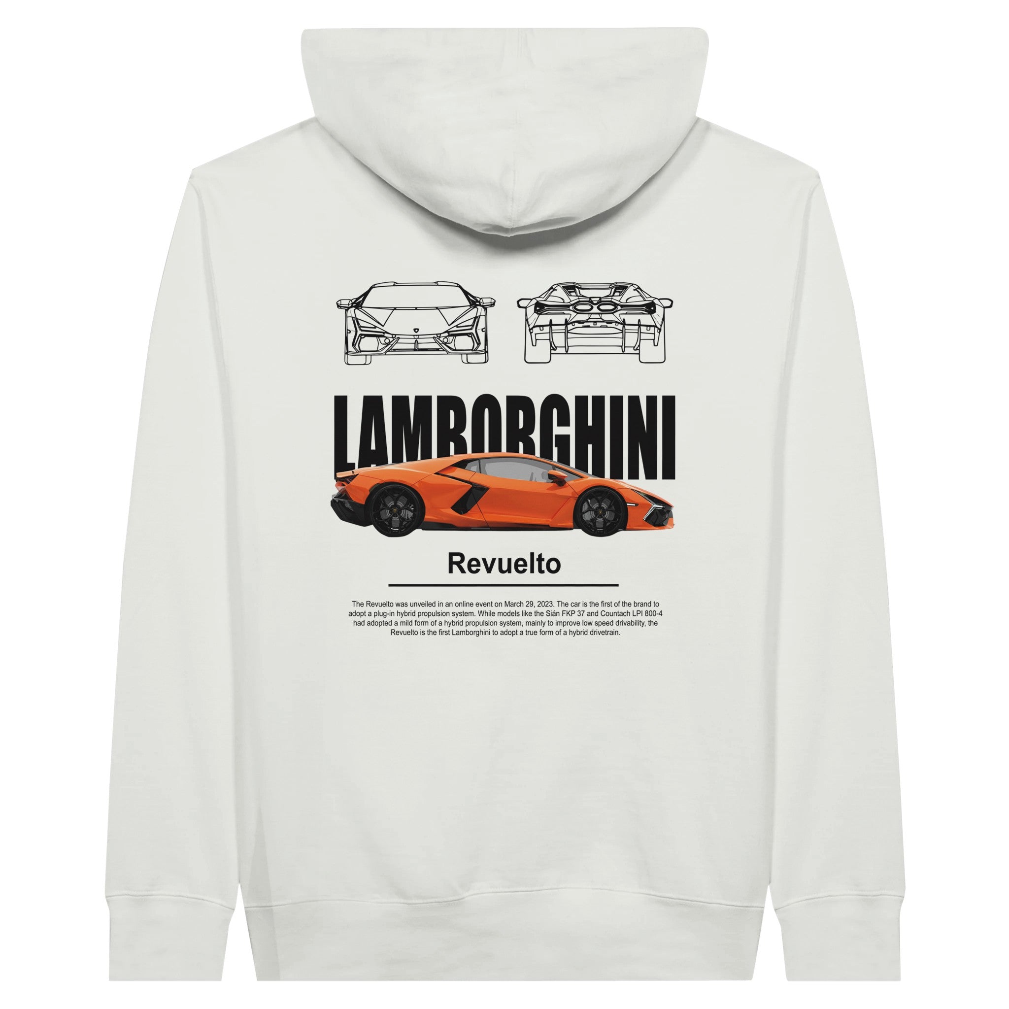 Lamborghini Revuelto Hoodie Verdeyen Studio s